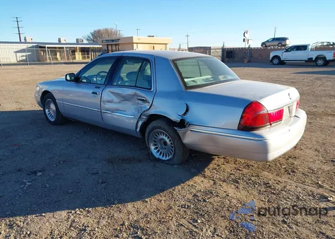 2001 Mercury Grand Marquis Ls из США, поврежденный, VIN 2MEFM75W91X686268